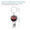 Beautiful Airport Night Landscape Airplane Nail Clippers Professional Fingernail and Toenail Clipper Cutters Manicure Tools for Adults view 2
