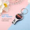 Beautiful Airport Night Landscape Airplane Nail Clippers Professional Fingernail and Toenail Clipper Cutters Manicure Tools for Adults view 4