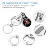 U.S Flag USA Highland Cow Nail Clippers Professional Fingernail and Toenail Clipper Cutters Manicure Tools for Adults view 3