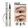 2 Pack Microblading Eyebrow Pen and Brow Tint for Women with Angled Brush & Dip to Effortlessly Create Natural Hair Like Brows, Waterproof Fast Eye Brow Makeup Pencil, Last All Day (Chocolate) view 4