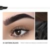 2 Pack Microblading Eyebrow Pen and Brow Tint for Women with Angled Brush & Dip to Effortlessly Create Natural Hair Like Brows, Waterproof Fast Eye Brow Makeup Pencil, Last All Day (Natural Black) view 2