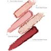ChongTai 1PC NEW Qianyan 16 Colors Eyeshadow Palette, QianYan Eyeshadow Multichrome Shimmer Matte Facial Highlighter Eyeshadow Palette (Qingmu) view 3