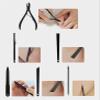 NVVVNX 8/10/15/18 Pcs Manicure Set Stainless Steel Nail Cutter Pedicure Kit Nail Clipper Set Nail File Scissor Manicure Beauty Tool Kit(Red 18Pcs) view 4