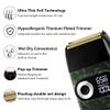 Shaver Hair Cleaning Shave Shaper Foil Electric Shaver Head Shaving Machine Rotary Motor Electric Razor for Men(Black with Box) view 3