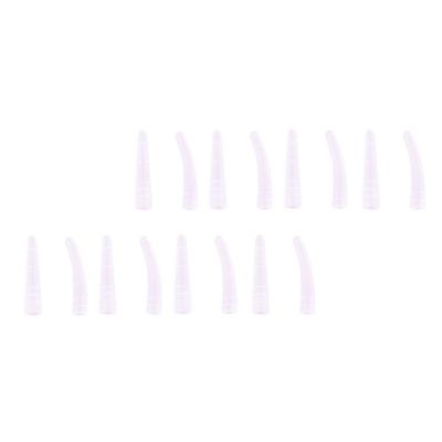 BIUDECO 2sets Eyelash Tweezers Cap Protectors for Lash Extension Tools Lightweight Compact Eyelash Tweezers Case for Home and