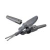 OSOLADY 3pcs Trimming Scissor Scissors for Beard Grooming and Eyebrow Shaping Ergonomic Design for Precision Facial Hair Trimming for Nose Hair and Beard Care view 2