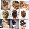 ADOCARN Hair Donut Bun Maker Ring Style Hair Bun Bunmaker Hot Styler Maker for Women for Weddings Proms Party Dance view 3