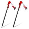 2 Pcs Chinese Wooden Hair Sticks, Chinese Hair Pins for Women Retro Handmade Wooden Hairpins Flower Tassel Hair Chopsticks Japanese Hair Accessories Classic Hair Pins for Long Hair view 1