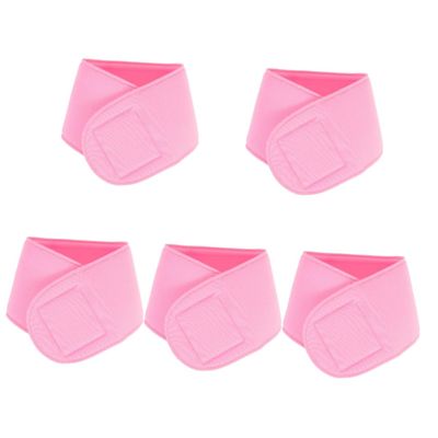 Healifty 5pcs Cervical Fixation Tape Neck Gel Band Neck Care Pad Neck Wrinkle Patches Neck Skin Care Strap Neck Patch Skin Smoothing Neck Strap Moisturizing Neck Essential Oil Pink
