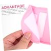 Healifty 5pcs Cervical Fixation Tape Neck Gel Band Neck Care Pad Neck Wrinkle Patches Neck Skin Care Strap Neck Patch Skin Smoothing Neck Strap Moisturizing Neck Essential Oil Pink view 2