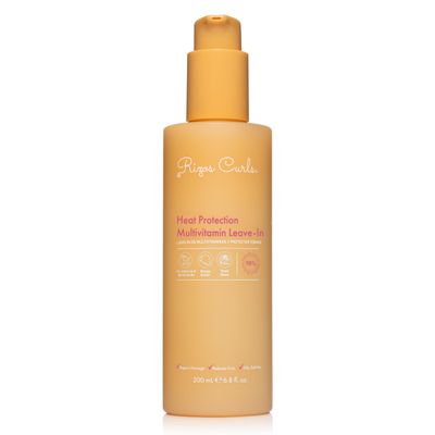 Rizos Curls Multivitamin Leave-In Heat Protection Up to 450F  Strengthen, Repair & Add Shine to Straight, Wavy, Curly, Coily Hair Types 1a4c  Sulfate & Paraben Free