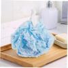 ADOCARN Lace Mesh Bath Ball Exfoliating Shower Sponge for Men and Women Durable Sky-Blue Bath Scrubber for Gentle Cleansing and Skin Care for Home Use view 3