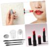 Beatifufu DIY Lipstick Repair Kit Comprehensive Set Silicone Molds Graduated Beakers Tools for Beginners Experts view 3