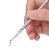 Ingrown Toenail Tool, Nail Tools Toenail File Lifter Professional Double Sided Stainless Steel Ingrown Toenail 2pcs Ingrown Toenail File Cleaner Tool view 3