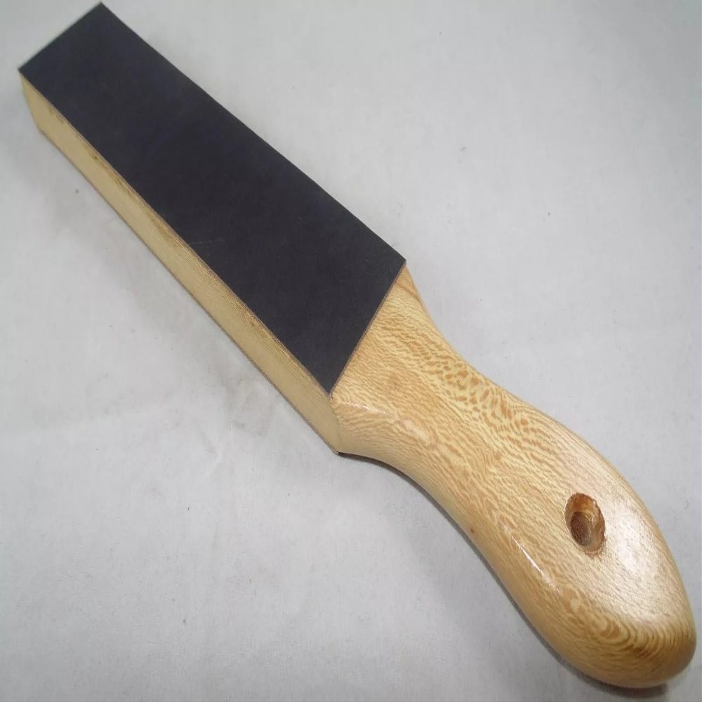 Razor Strop Wooden Leather 9" (from uSA)