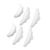 ADOCARN 6pcs Silicone Eyelash Perming Curler Shield Pads Size S for Lash Extension Kits Suitable for Makeup Artists and DIY Users view 1