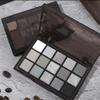 FMURY 15 Color Eye Shadow Palette Smoky Palette Matte Eye Shadow Pearl Matte Silver Grey Eye Cosmetics view 3