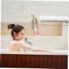 ADOCARN 2pcs Body Scrubber Exfoliator Bath Flower Loufah Exfoliating Sponge Long Shower Ball for Family Travel Hotel view 3
