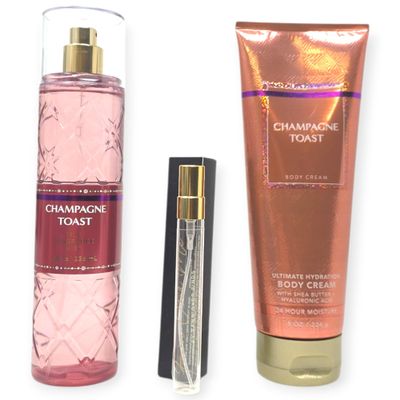 Body Cream and Mist Set with Fawn Over Me Travel Perfume