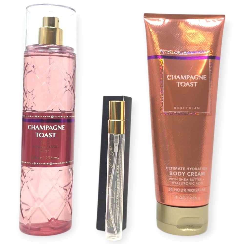 Body Cream and Mist Set with Fawn Over Me Travel Perfume