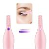 2025 New Heated Eyelash Curler, Portable Eyelash Curler with USB Rechargeable, Natural Eye Lash Curler Makeup Tool, 24 Hours Long Lasting, 3 Temperature Modes Heated Lash Curler (Pink) view 3