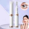 2025 New Heated Eyelash Curler, Portable Eyelash Curler with USB Rechargeable, Natural Eye Lash Curler Makeup Tool, 24 Hours Long Lasting, 3 Temperature Modes Heated Lash Curler (White) view 2