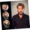 ADOCARN 1set Beard Filler Pen and Brush for Men Deep Brown Beard Styling Tool Natural Look Compact and Portable Pencil for Everyday Use view 3