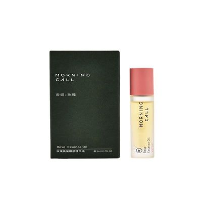 1 PC Morning Call Rose Eye Oil, Rose Essence Eye Oil Serum, Smoothing Fine Lines and Wrinkles, 5ml