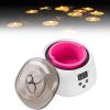 100W Smart LCD Display Wax Heater,Electric Non-Stick Candle Wax Melter Pot,Smart Wax Melting Machine,500 ml Large Capacity,360 Degree Surround Heating,for Hair Removal and Wax Melting(Color:White) view 1
