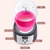 100W Smart LCD Display Wax Heater,Electric Non-Stick Candle Wax Melter Pot,Smart Wax Melting Machine,500 ml Large Capacity,360 Degree Surround Heating,for Hair Removal and Wax Melting(Color:Black) view 3