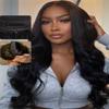 UNICE Pre Everything Body Wave 13x4 Lace Front Wigs Human Hair with Elastic Drawstring Glueless Wig Human Hair Pre Plucked Pre Cut Lace Bleached Knots Ready to Wear Frontal Wig 16 Inches view 1