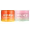 APRILSKIN Double Cleanse Duo  Carrotene IPMP Hydromelt Cleansing Balm & Pink Aloe Facial Polish Cleanser, Hydrating and Gentle Care for Fresh, Radiant Skin view 1