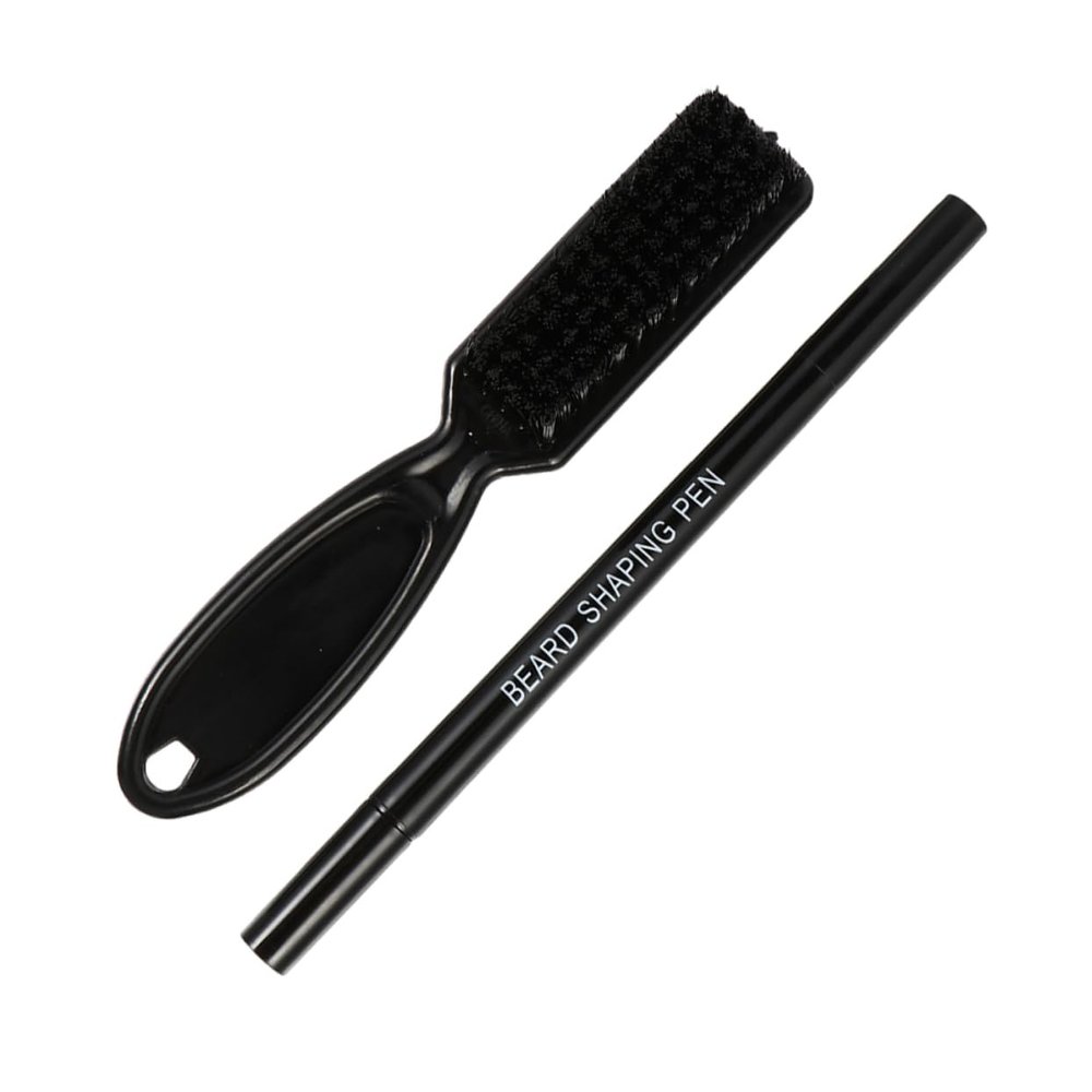 ADOCARN 1set Beard Filler Pen Brush Set Natural Filling Tool Outline Pen Beard Filling Brush Care Kit
