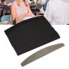 100pcs Replaceable Nail File Set Half Moon Nail Files Reusable Stainless Steel Baseboard view 3