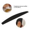 100pcs Replaceable Nail File Set Half Moon Nail Files Reusable Stainless Steel Baseboard view 4