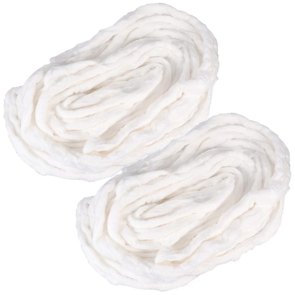 CANIGHT 2 Pack Beauty Coil Cotton Rounds Salon Makeup Supplies for Perms Skin Care