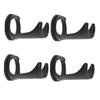 CANIGHT 4pcs Shaving Brush Stand Hair Shaving Brush Holder Nonslip Base for Men for Home and Salon Use Space-saving Organizer view 1