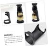 CANIGHT 4pcs Shaving Brush Stand Hair Shaving Brush Holder Nonslip Base for Men for Home and Salon Use Space-saving Organizer view 2