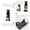 CANIGHT 4pcs Shaving Brush Stand Hair Shaving Brush Holder Nonslip Base for Men for Home and Salon Use Space-saving Organizer view 4