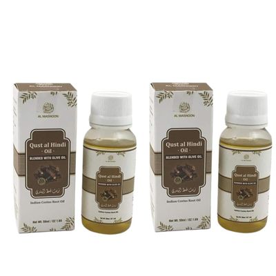 100% Natural Costus Root Oil Infused with Olive Oil 3.38 FL OZ | 100ml (Pack of 2; 50ml Each)