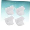 ADOCARN 2pair Silicone Gel Heel Socks for Foot Care Protector Sleeve for Cracked Skin Comfortable Elastic Moisture Locking Material view 2