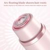 Body Trimmer for Woman Bikini Face, Dual-Head Electric Razor USB Rechargeable Wet Dry Use view 4