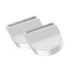 2PCS White Professional Peanut Clippers/Trimmers Snap On Replacement Blades #2068-300-Fits Compatible with Peanut Hair Clipper view 1
