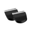 2PCS Black Professional Peanut Clippers/Trimmers Snap On Replacement Blades #2068-300-Fits Compatible with Peanut Hair Clipper view 1