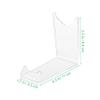 OSOLADY 2pcs Transparent Electric Razor Display Rack Multi-functional Acrylic Storage Holder for Shavers Durable and Stylish Design for Retail Personal Use view 4