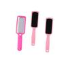 ADOCARN 3pcs Multi-Purpose Foot Grinding Tool Rosy Stainless Steel Foot File Sandpaper Boards for Exfoliating Smooth Skin and Pedicure Care for Women and Men view 1
