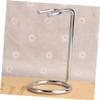 ADOCARN Safety Razor Rack Brush Holder Double Shaving Stand Metal Shaving Stand for Razor and Brush Random Style view 2