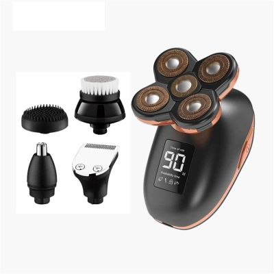 CARUTU Shavers for Men-Electric Razor for Men with LED Display, Faster-Charging Waterproof Mens Shaver,Nose Hair Trimmer, Faster-Charging