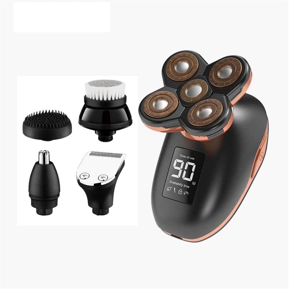 CARUTU Shavers for Men-Electric Razor for Men with LED Display, Faster-Charging Waterproof Mens Shaver,Nose Hair Trimmer, Faster-Charging
