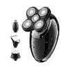 CARUTU Electric Shavers,4 in 1 Washable Electric Rotary Shaver Wet Hair Clipper Rechargeable Facial Cleaning Brush for Men's Facial Care Beard Trimmer view 2